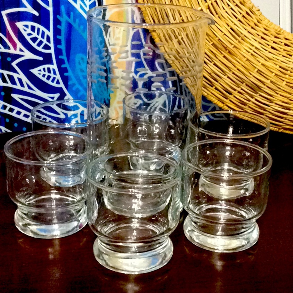 Vintage Princess House Martini set